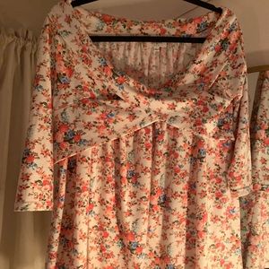 Floral off shoulder Blouse